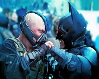 Bane And Batman diamond painting