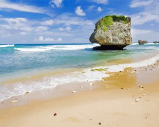 Barbados Beach Rock diamond painting