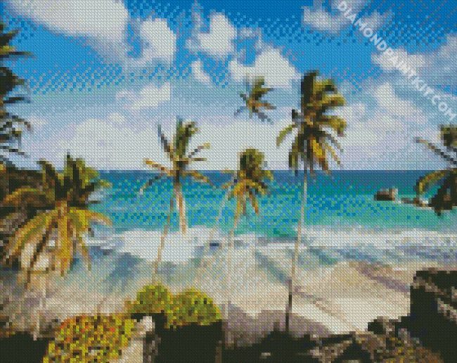 Barbados Beach Seascapes diamond painting