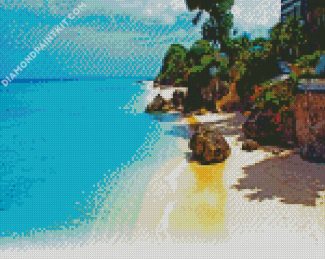 Barbados Caribbean Island Seascapes diamond painting