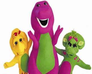 Barney And His Friends diamond painting