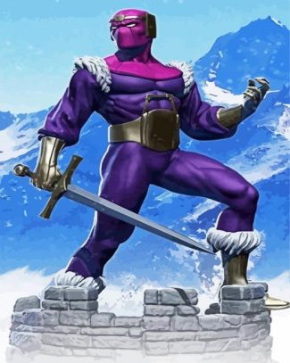 Baron Zemo Marvel diamond painting