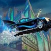 Batmobile Car diamond painting