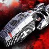 Battlestar Galactica Ship diamond painting