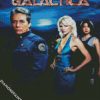 Battlestar Serie Poster diamond painting