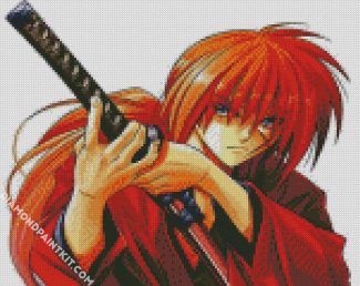 Battousai Character diamond painting