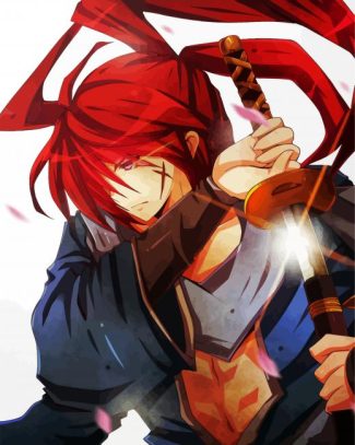 Battousai From Rurouni Kenshin diamond painting