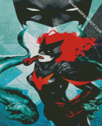 Batwoman Animation diamond painting