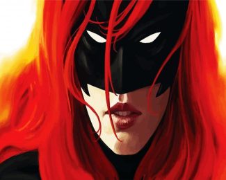 Batwoman Face diamond painting