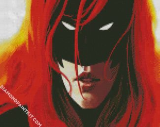 Batwoman Face diamond painting