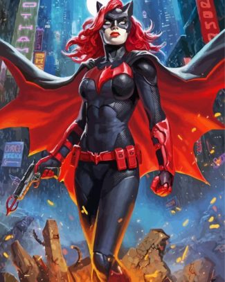 Batwoman Heroine diamond painting