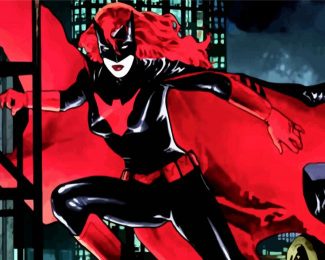 Batwoman diamond painting