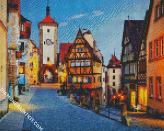 Bavaria Streets Germany diamond painting