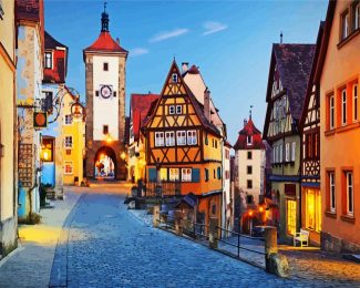 Bavaria Streets Germany diamond painting