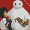 Baymax And Hiro Animation diamond painting