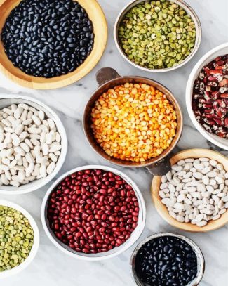 Beans In Bowls diamond painting