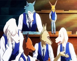 Beastars Characters diamond painting