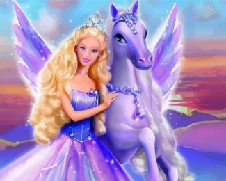 Beautiful Barbie Princess diamond painting