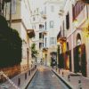 Beautiful Streets In Beirut Lebanon diamond painting