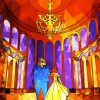 Beauty And The Beast In The Ballroom Art diamond painting