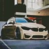 Beige BMW Cars diamond painting