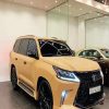 Beige Lexus lx 570 Car diamond painting