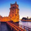 Belem Tower Lisbon diamond painting