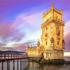 Belem Tower diamond painting