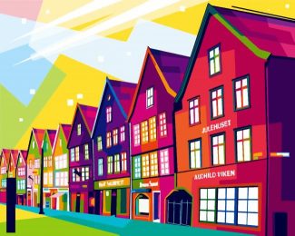 Bergen Pop Art diamond painting