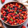 Berry Fruits Salad diamond painting