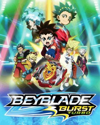 Beyblade Burst Anime diamond painting