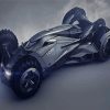 Black Batmobile Car diamond painting