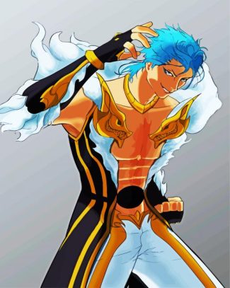 Bleach Grimmjow Jaegerjaquez diamond painting