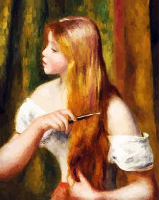 Blond Girl diamond painting