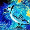 Blue Jay Bird Art diamond painting