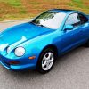 Blue Toyota Celica Car diamond painting