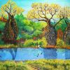 Boab Trees Art diamond painting