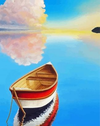 Boating In The Ocean Art diamond painting