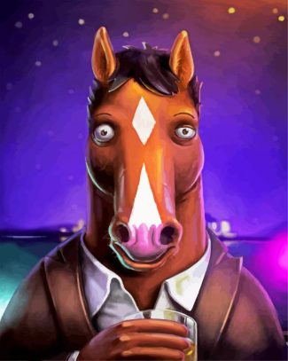 Bojack Horseman diamond painting