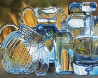 Bottles Glassware diamond painting