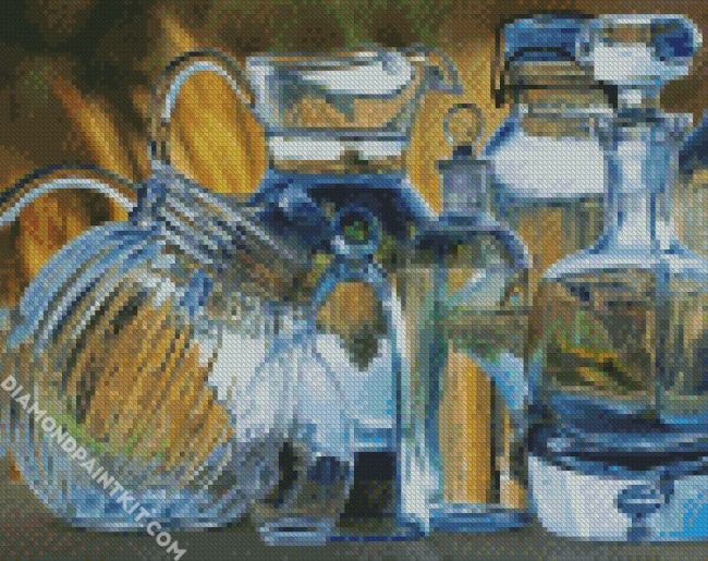 Bottles Glassware diamond painting