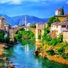 Bosnia And Herzegovina Mostar diamond painting