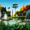 Botanical Garden Art diamond painting