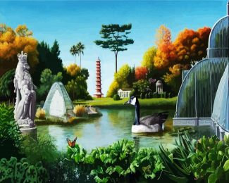 Botanical Garden Art diamond painting