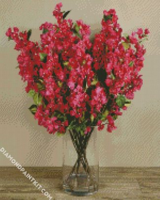 Bougainvillea Vase diamond painting diamond painting