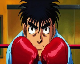 Boxer Ippo Makunouchi diamond painting