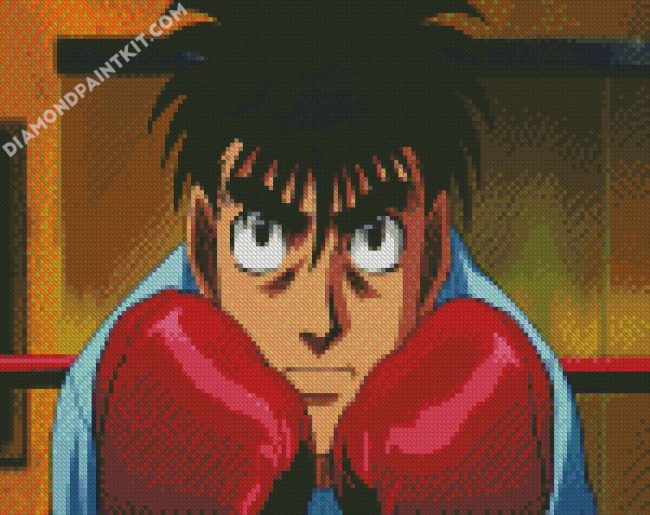 Boxer Ippo Makunouchi diamond painting