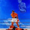 Boxer Muhammad Ali diamond painting