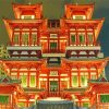 Buddha Tooth Relic Temple Chinatown diamond painting