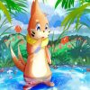 Buizel Pokemon Anime diamond painting